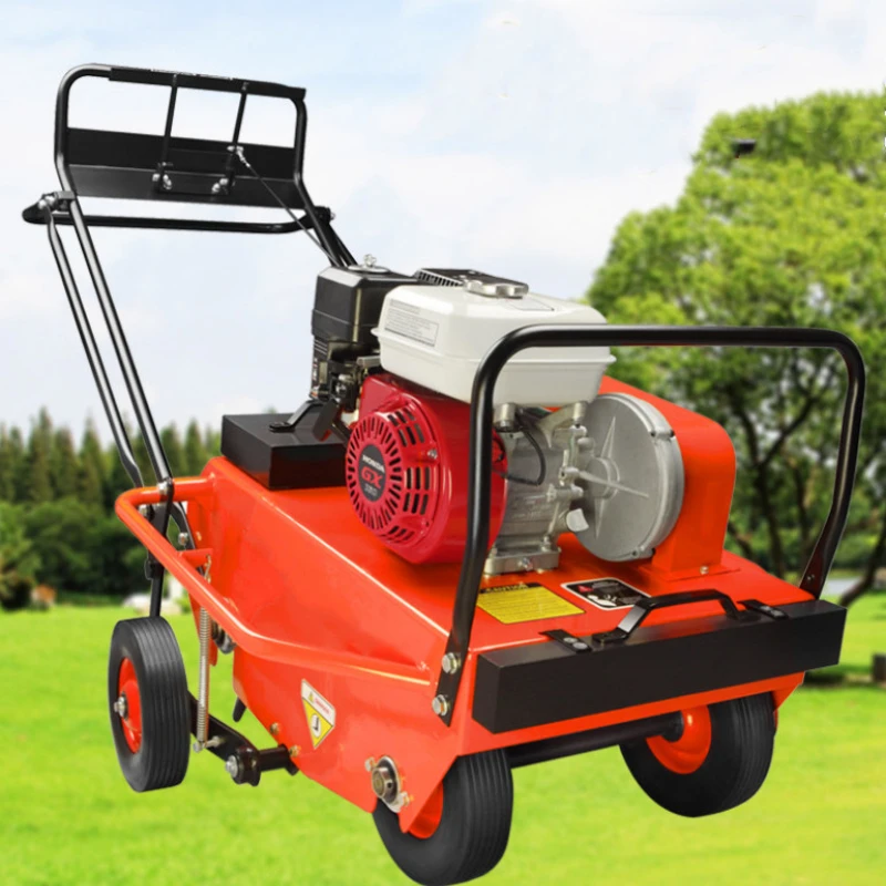 

China made gasoline core lawn aerator garden farm tools golf lawn punching machine.