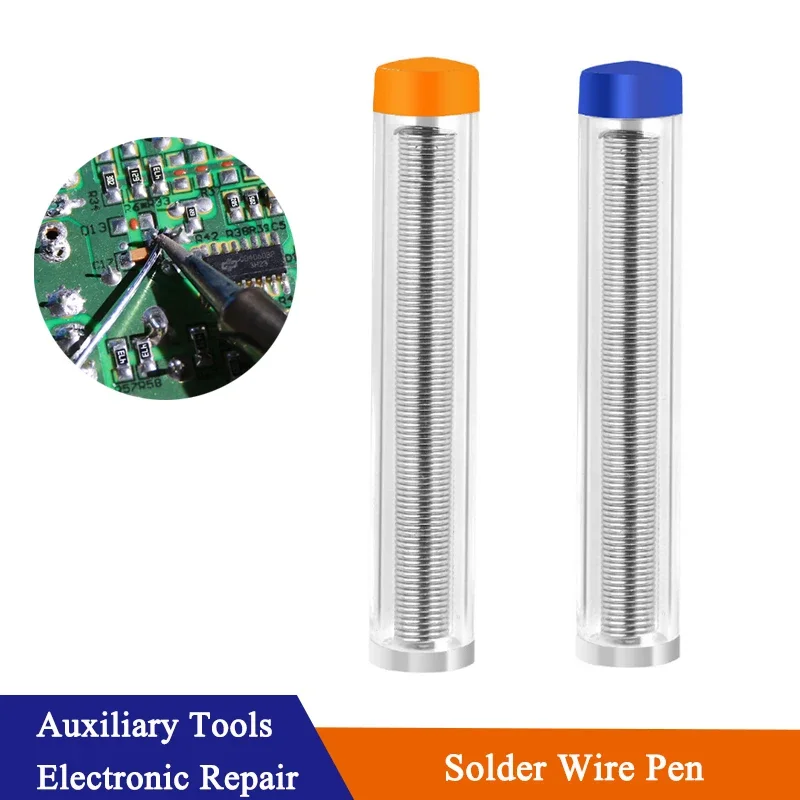 0.8mm Portable soldering Wire Pen 8/10/12/15g Silver Solder Wire for Mobile Phone Instrument Repair Tools Welding Tool Kits