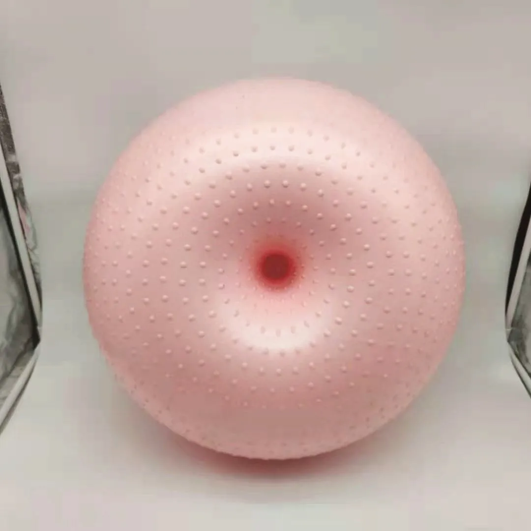 New Yoga Ball Donuts Thickened Large Yoga Apple Ball Fitness Home Spot