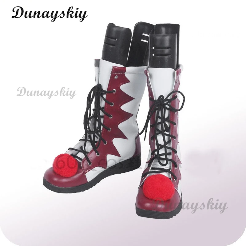 Stephen King's It Pennywise buty maska Cosplay straszne buty klauna mężczyźni niestandardowe Halloween kostiumy świąteczne akcesoria