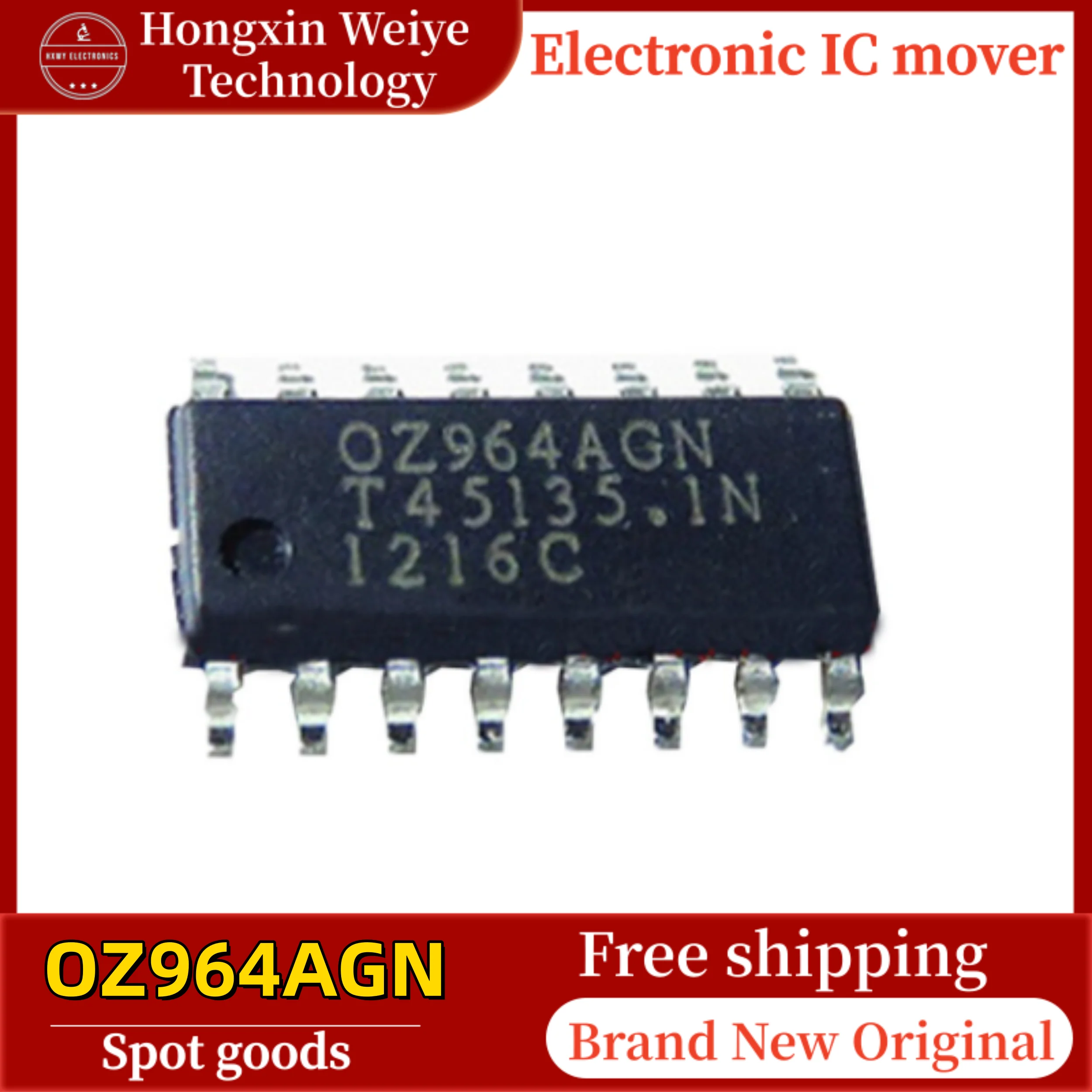 

5/10 PCS OZ964AGN SOP-16 Power Management IC Brand New In Stock Free Shipping