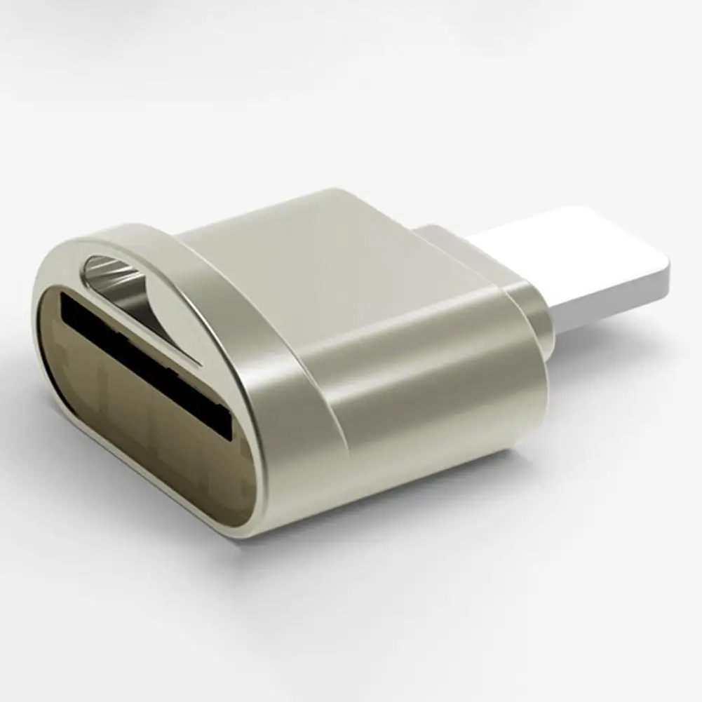 Инструмент для переноса фотографий высокоскоростной считыватель Tf-карт из цинкового сплава для Iphone Plug Play адаптер карты памяти с высокоскоростными данными