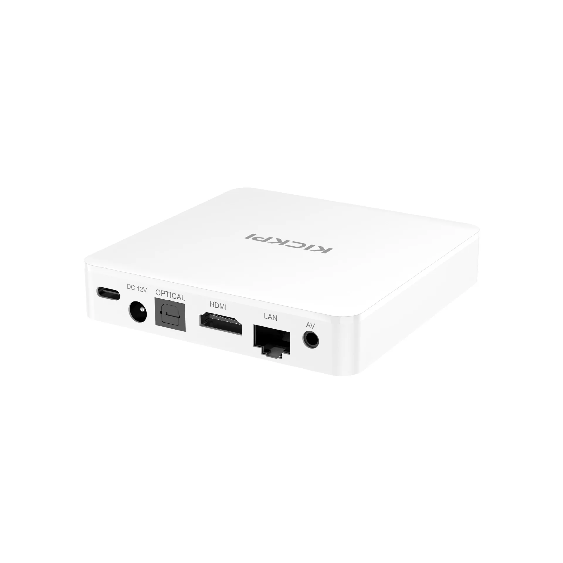 KICKPI-Caixa de TV Android Branco, Google, Dolby, Smart Netflix, Jogador 4K, Amlogic S90Y4, 32GB ROM, WIFI 5, Original