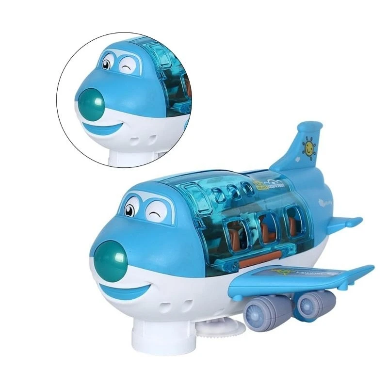 

Plane Vehicle Playsets with Sounds Lights Huge Transport Aeroplane for Boys Girl