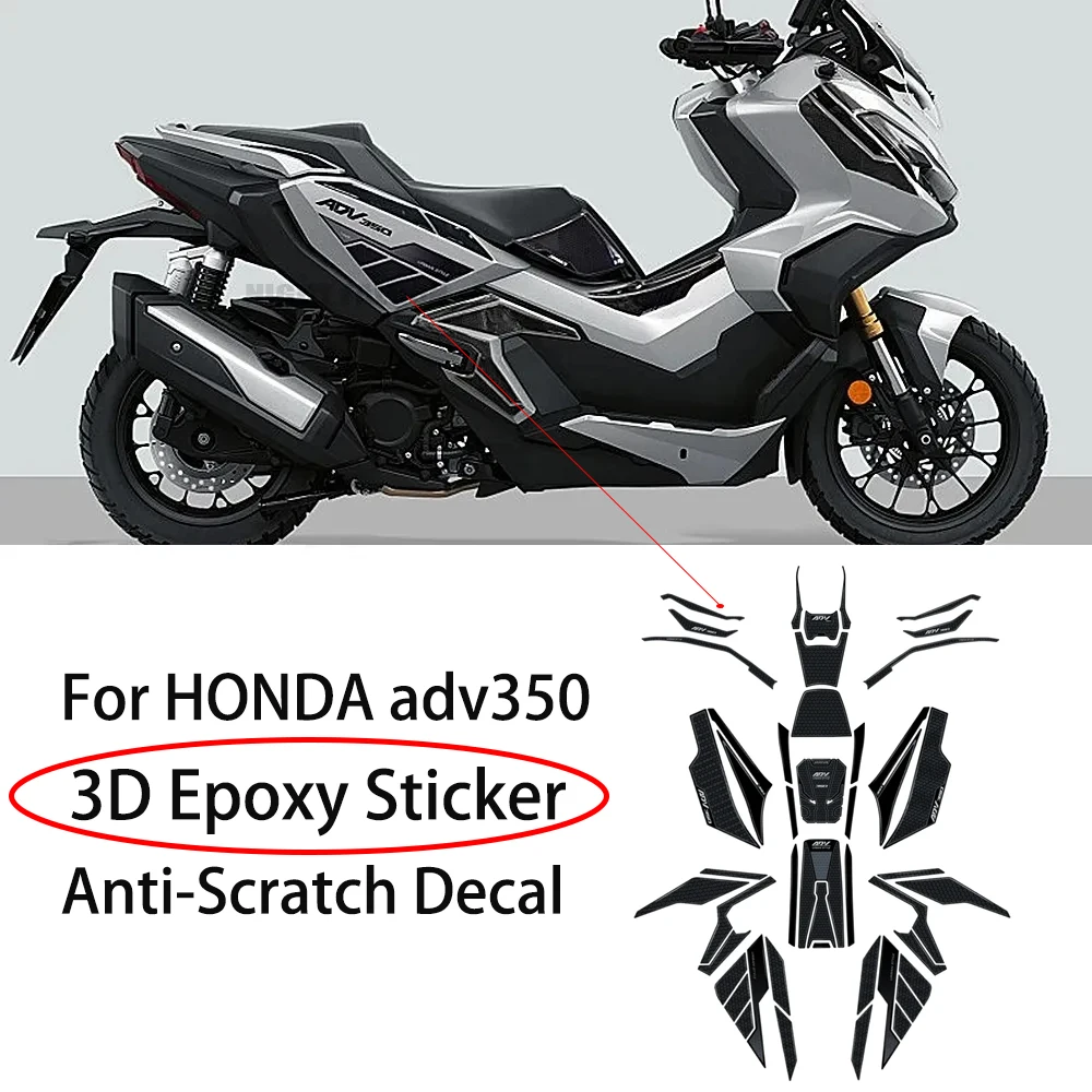 

Эпоксидная наклейка для мотоцикла HONDA ADV350 ADV 350 2022-2023