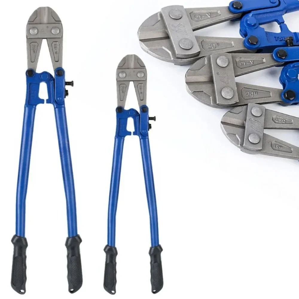 

Multifunction Flat Nose Cut Steel Cables Clippers Heavy Duty Hand Tool 18 Inches Bolt Cutters Wire Cutting Pliers