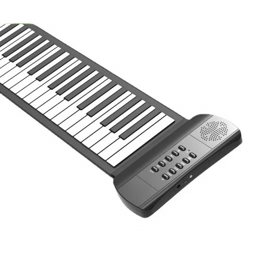 61 Key USB Hand Roll Electronic Keyboard Portable Electronic Piano