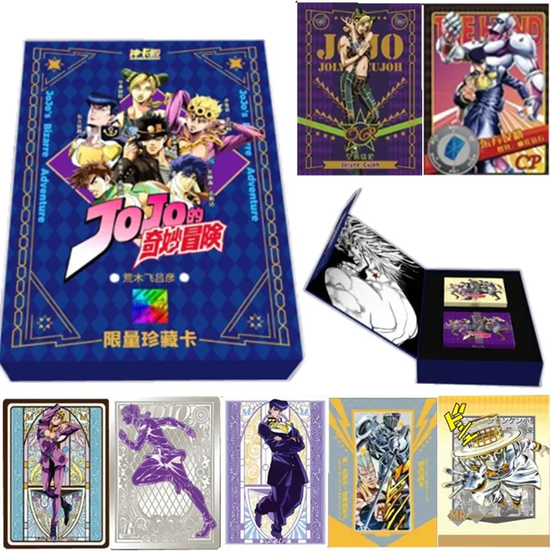 2023 nowa oryginalna Anime JoJo Bizarre Adventure karty Jojo z kolekcjฤ
postaci karty hobbystyczne gry kolekcjonerskie na prezenty dla dzieci