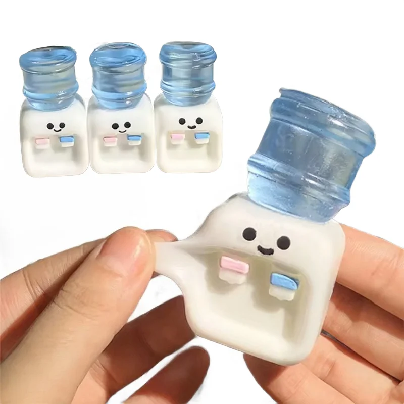 

Squishy Water Dispenser Squeeze Toy Funny Stress Relief Decompression Fidget Toy for Adults and Friends Squeeze Anti Stress Toy