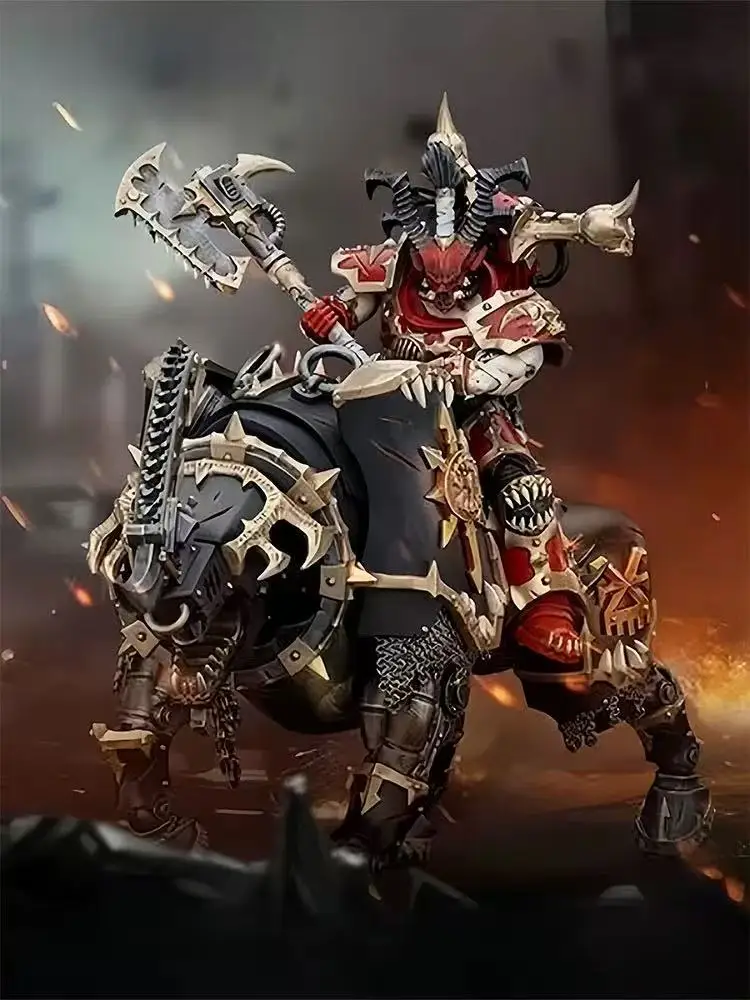 

JOYTOY Dark Source Warhammer 40K World-Swallower Lord Vikatus 1:18 Can move soldiers model play tricks