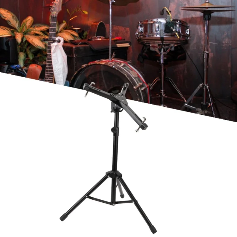 

Складная регулируемая подставка для барабана, тренога из алюминиевого сплава, аксессуары для музыкальных инструментов