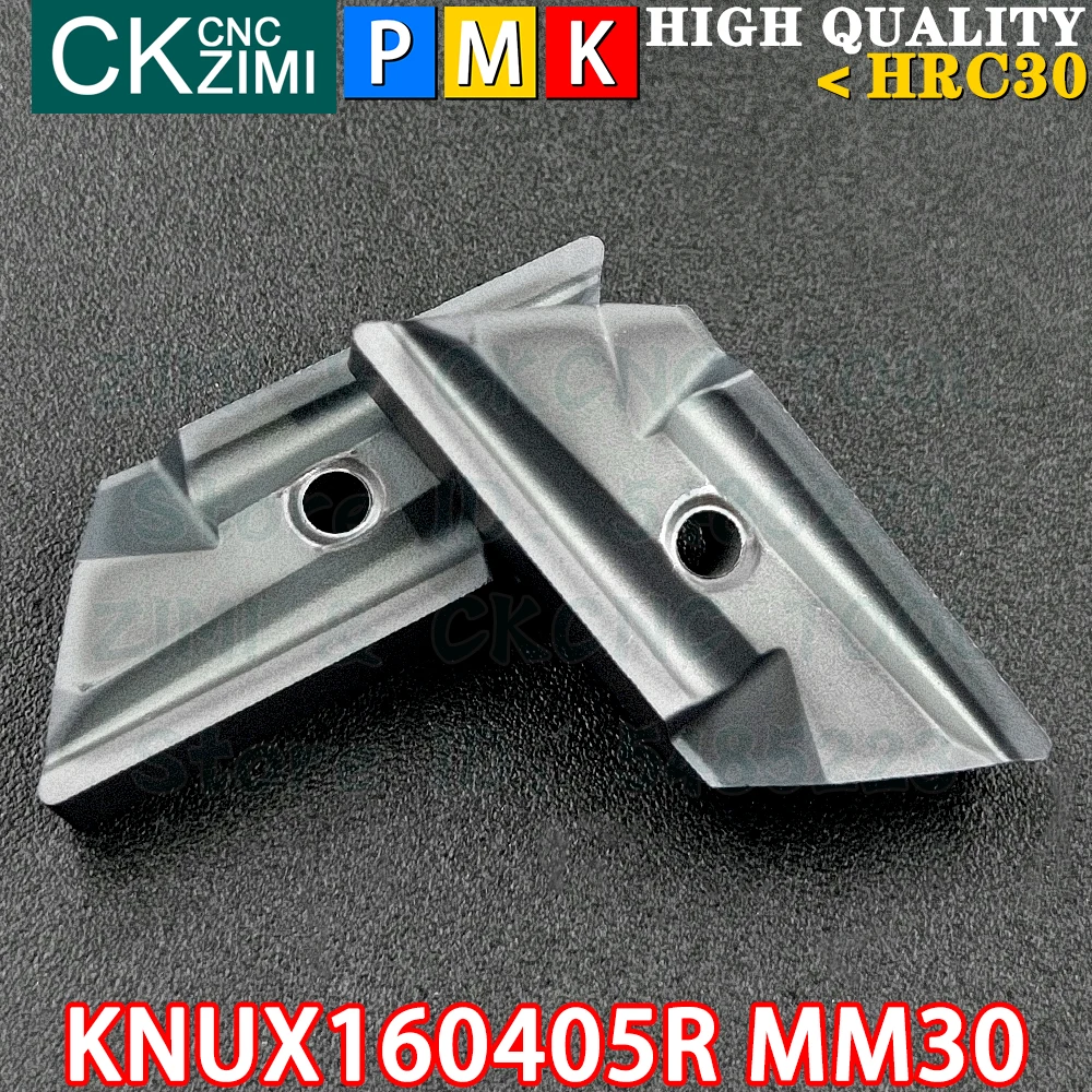 KNUX160405R MM30 KNUX 160405R MM30 초경 인서트 선삭 인서트 절삭 공구 DKJNL DKJNR 용 KNUX1604 KNUX 1604 R MM30 MM10 CNC 금속 선반 공구