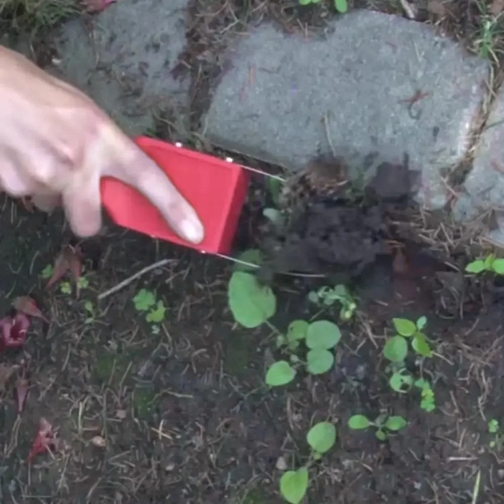 手動除草機庭引きツール