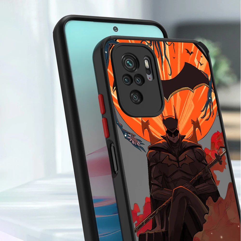 B-Batman Handyhülle für Redmi Note 7 8 Pro 8T 9 Pro 9S 10 4G 5G 10 11S 10 11 12 13Pro 10Lite 12 13ProPlus5G 12 13 4G 5G