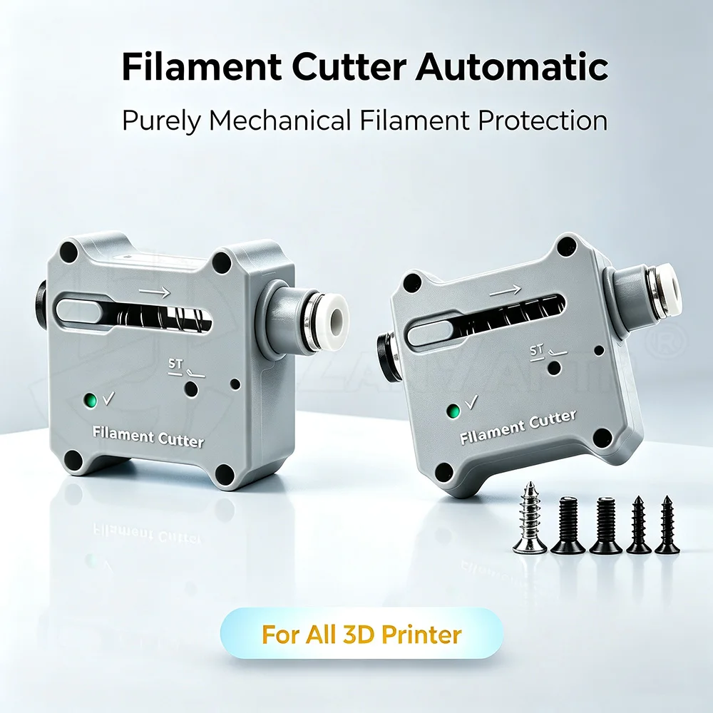 Automatic Filament Cutter For 3D Printer Portable Desktop Filament Cutting Tool For 1.75mm PLA ABS PETG TPU