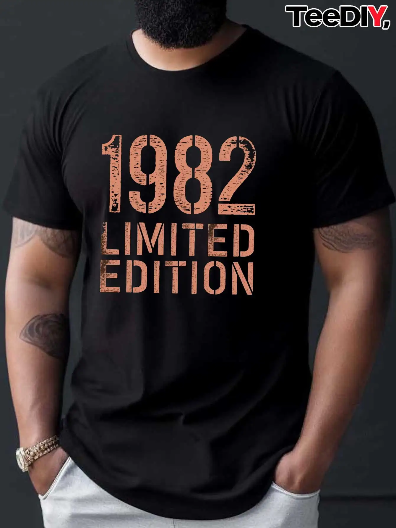 Men's Vintage 1982 Limited Edition Graphic T-Shirt