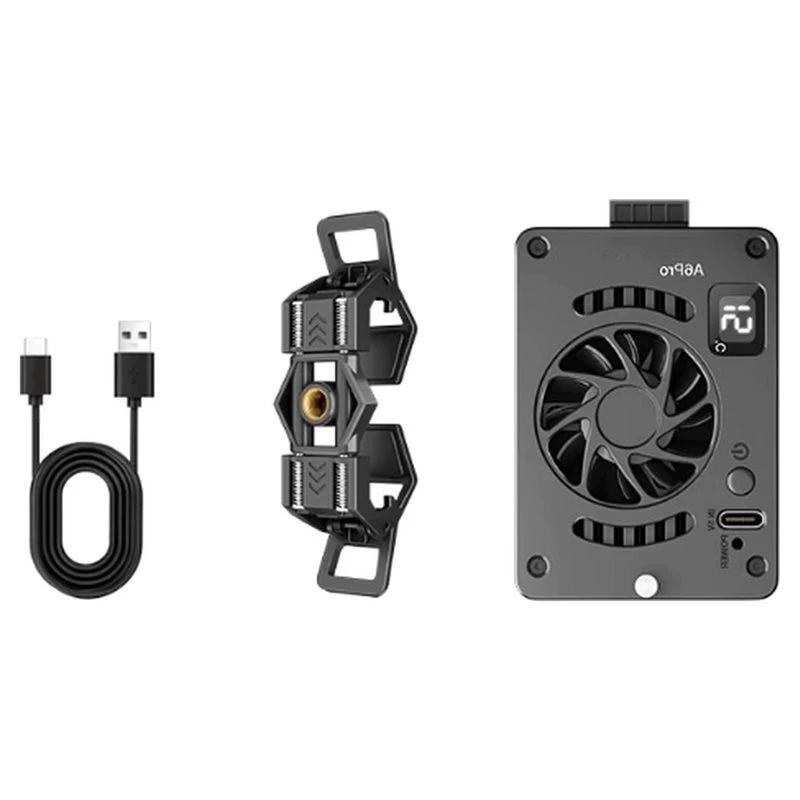 【a17z】sp-a6pro-ventilador-de-refrigeracion-para-camaras-compatibles-con-sony-y-canon-grabacion-4k-smartphone-dslr-ia-control-de-temperatura-silencioso