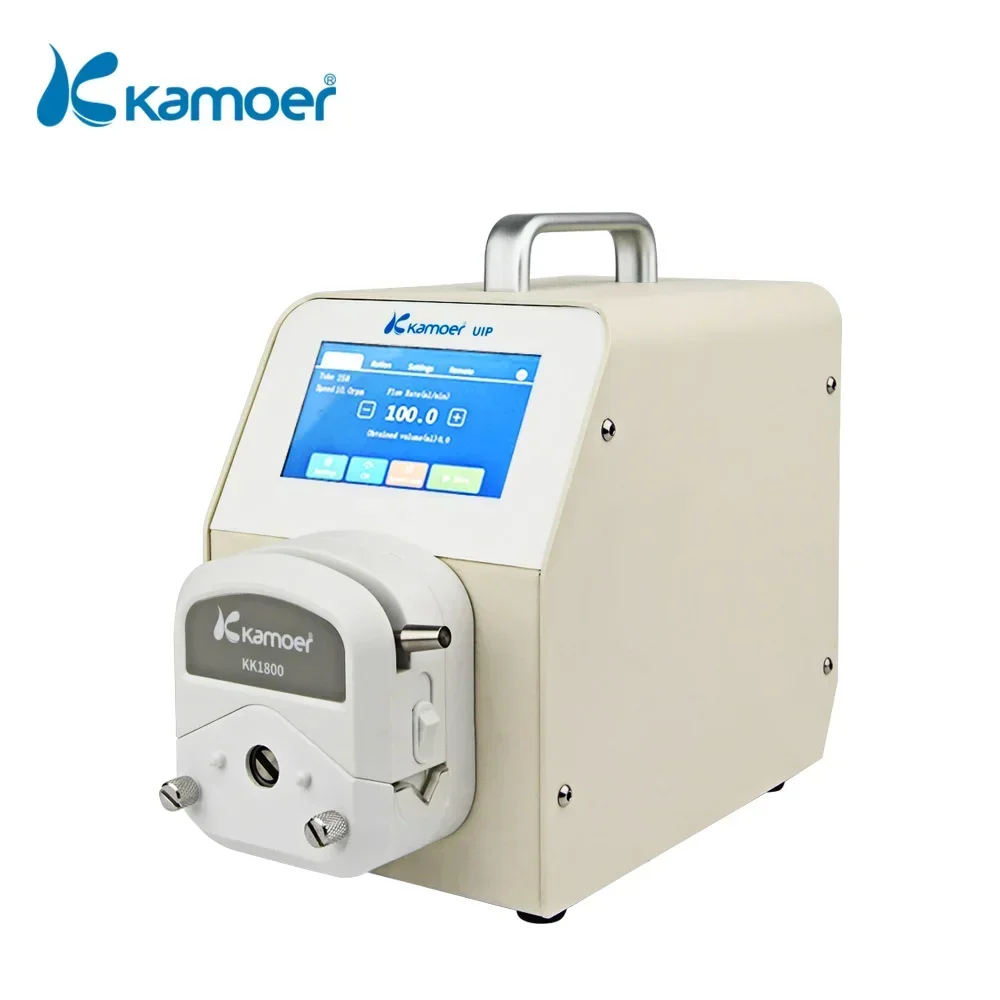 

Kamoer UIP Peristaltic Pump Stepper Motor Digital Display,Large Flow Rate Pump WiFi Control, Touch Screen Peristaltic Pump 220v