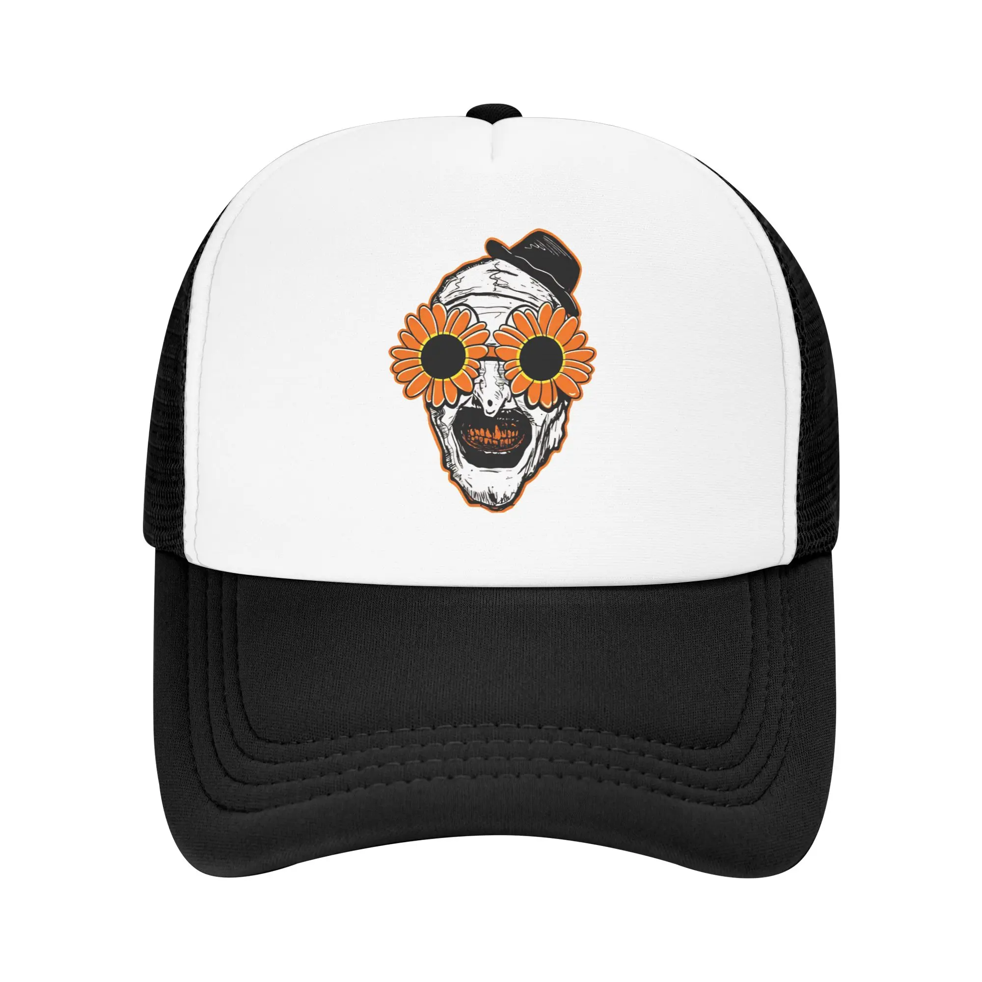Horror Clown Movie Art Terrifier Baseball Cap Terrifier Hiking Fishing Sun Hats Spring Breathable Women Men Fashion Snapback Cap