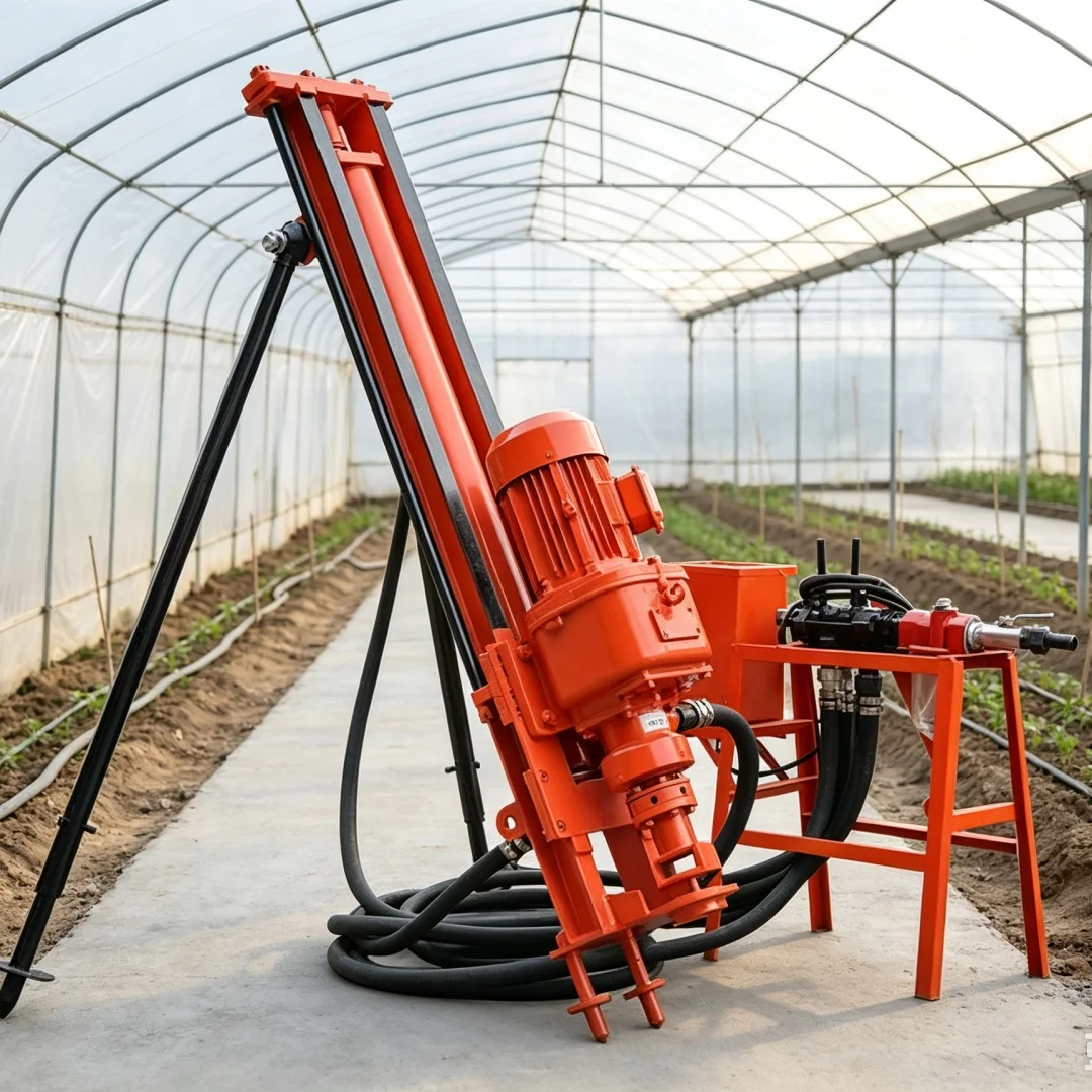 Customized Bracket‑mounted Portable DTH Drilling Rig for Small Mining & Slope Engineering Anchor Drilling