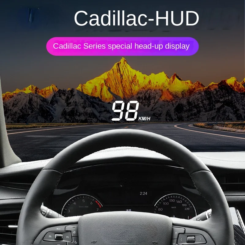 

HUD for Cadillac CT-XT4-5-6 Dedicated System Head-up Display Speed Projection