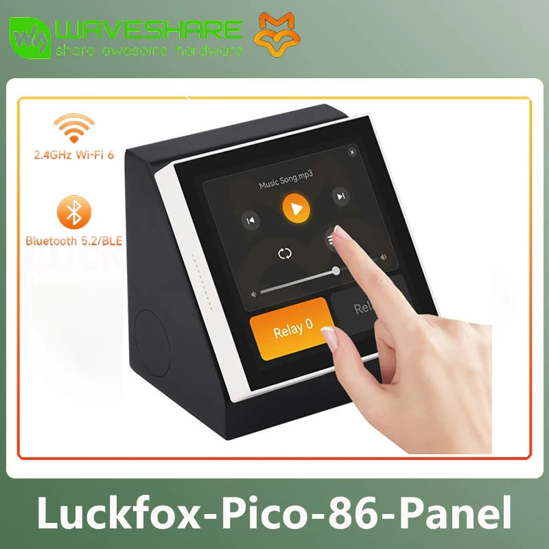 

Плата Luckfox Core1106 Smart 86, 128 МБ/256 МБ DDR3L, беспроводной опционально, процессор RV1106G2/RV1106G3, 0,5/1 TOPS