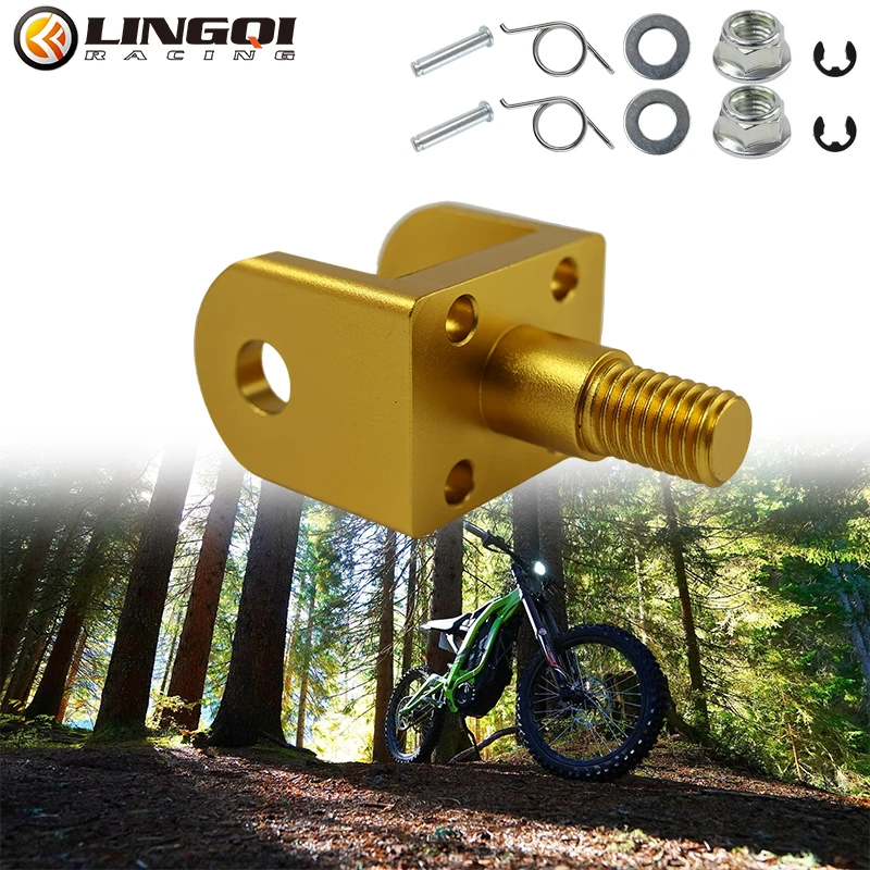 LYNNCHI Motorcycle Foot Pedal Connection Bracket For SURRON Light Bee X S Talaria Sting SUR-RON SUR RON Off-Road Accessories