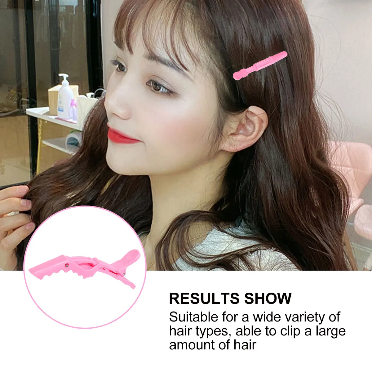 

15 Pcs Hair Clip Hairdresser Clips Hairdressing Tools Buckle Barber Equipment Gathering for Stylist