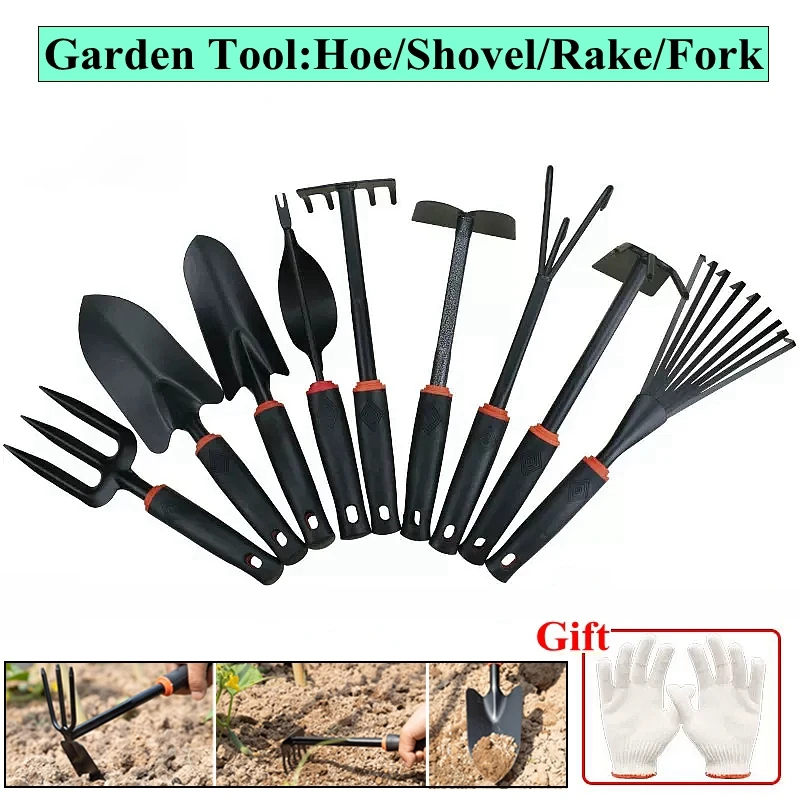 

Garden Small Shovel Hoe Rake Fork Tool Digging Soil Planting Flowers Flower Weeding Household Agricultural Gardening Shovel