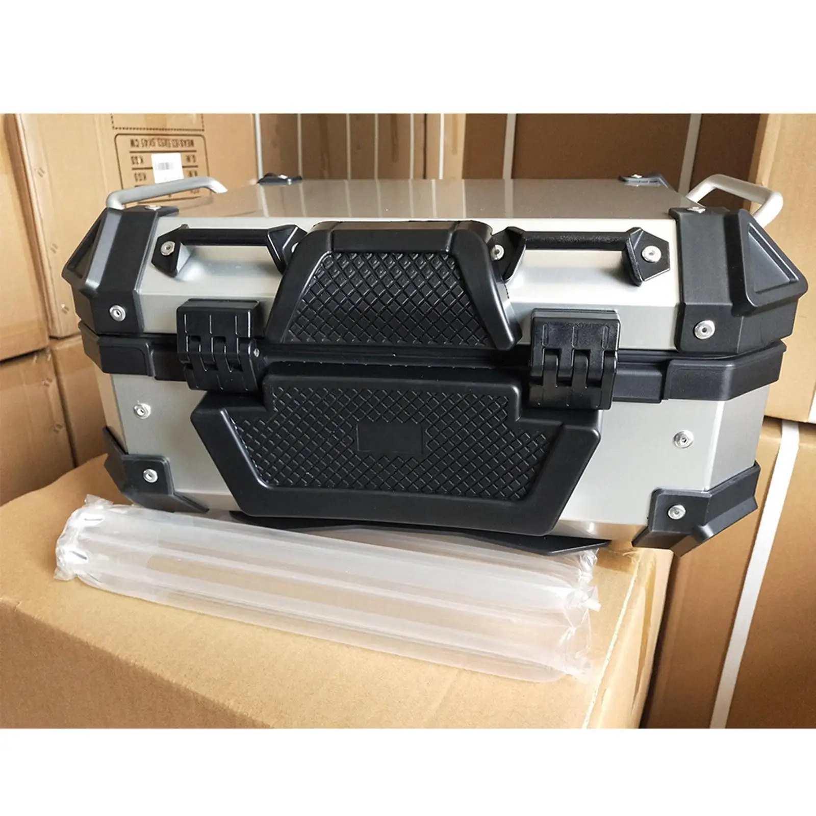 

Motor Scooter Luggage Toolbox Back Rest Cushion PU Sponge Pad Kit for Small 25L 28L 32L Tail Box