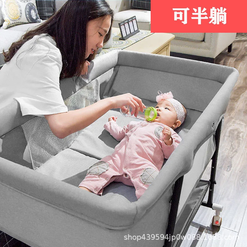 Cũi, Giường Cũi Em Bé, Phong Cách Châu Âu Cũi, Gấp Gọn, Đa Chức Năng Di, Sơ Sinh Trẻ Em Giường