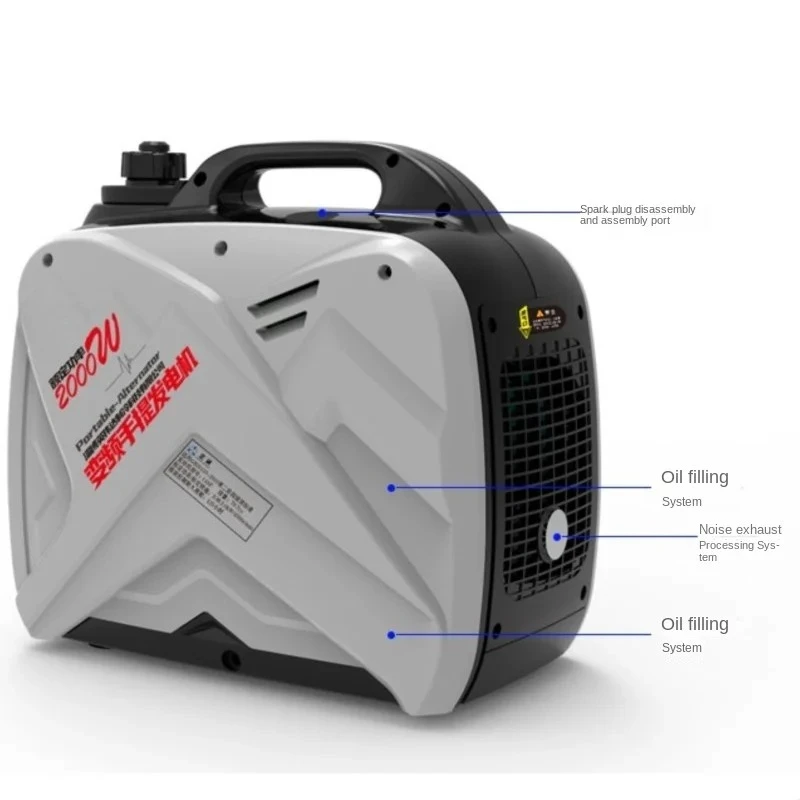 Portable Parking Generator 24V Silent Air Conditioner With On-board Self-starting And Self-stopping