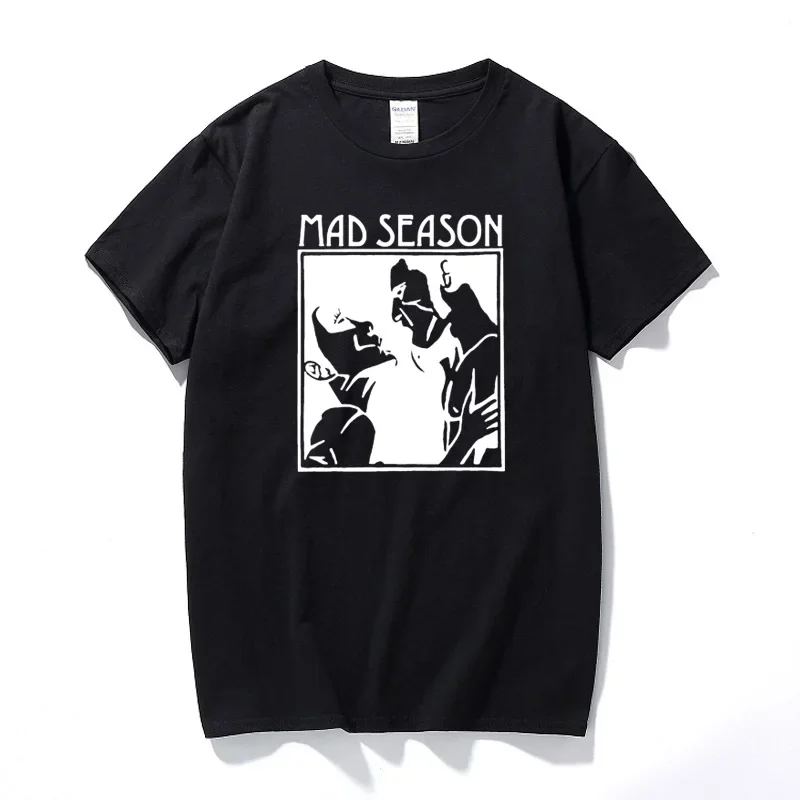 

Mad Season Above T Shirt Music Grunge Rock Alice In Chains Screaming Trees Women Men Oversized T Shirt Harajuku Retro Tee