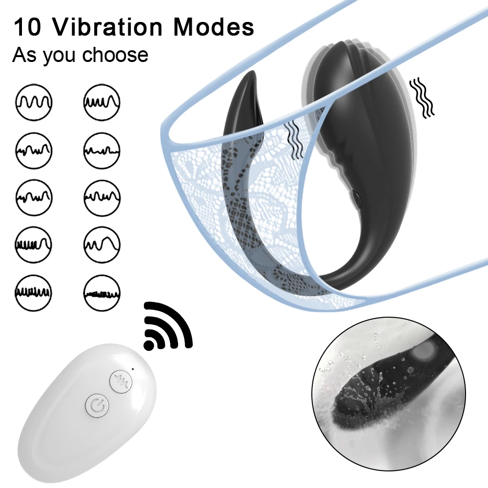 Wireless Dildo Vibrator Female Remote Control Clitoris G Spot Stimulator Vibrating Egg Adult Goods Sex Toys for Women Panties