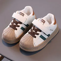 Autumn Sneakers For Kids 2024 Trend Fashion Children's Sport Shoes Anti-slippery Toddler Shoes For Baby Boys First Step Sneaker