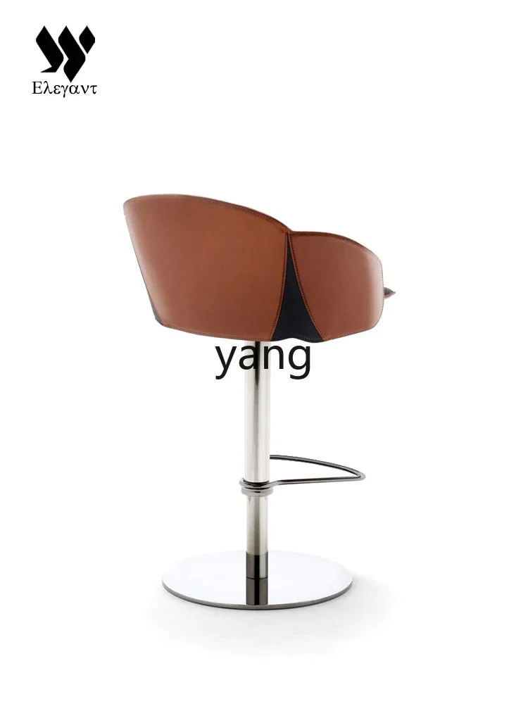 Yhl Table Light Luxury Bar Chair Spinning Lift Home High Stool  Front Desk Bar Island Stool