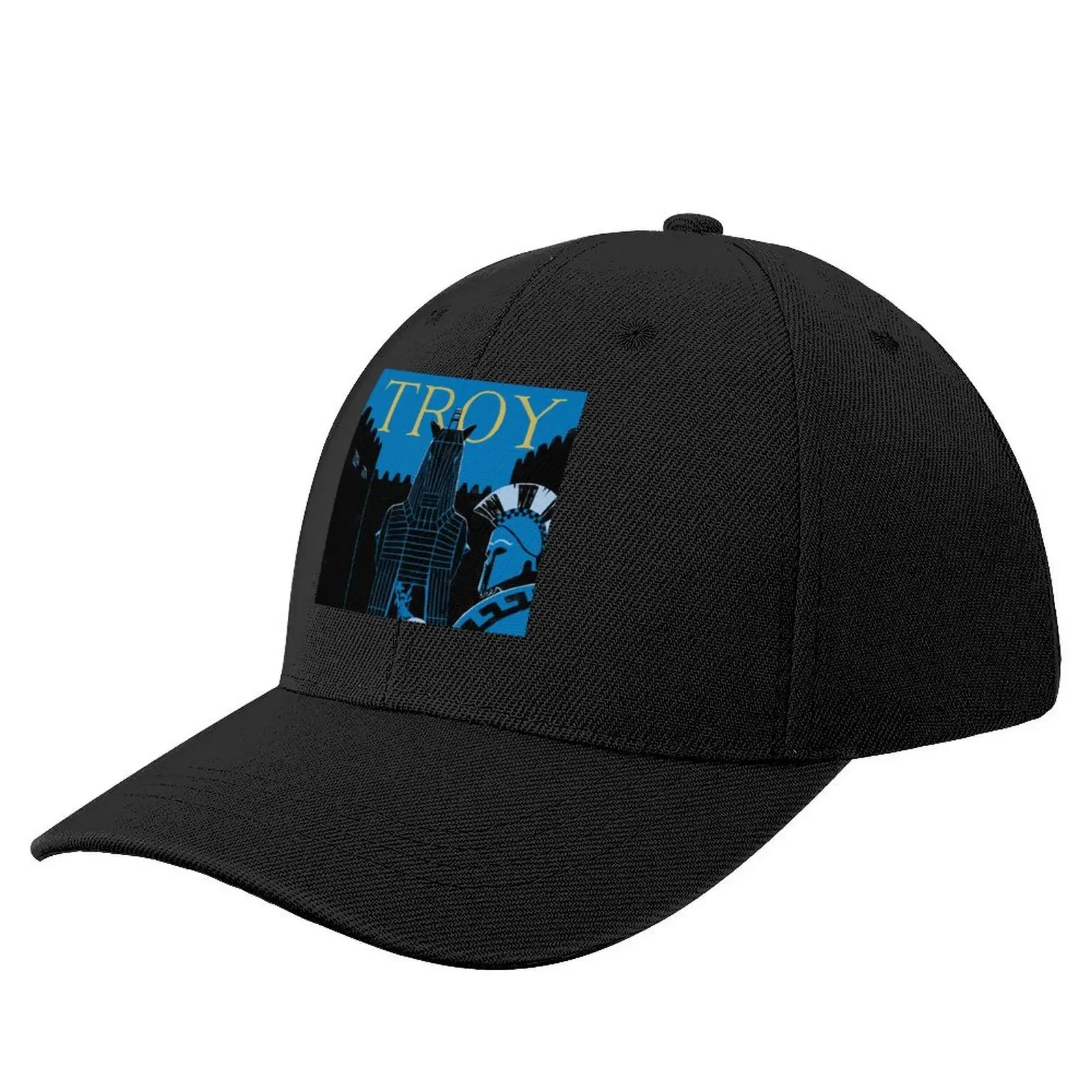 Troy - the Trojan Horse Baseball Cap beach hat black Christmas Hat Ball Cap Trucker Hats For Men Women's