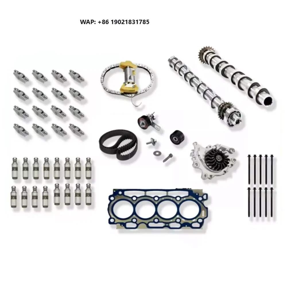 LinkTeco NEW High Quality Camshaft Kit With Timing Chain Kit for Citroen 1.5 BlueHDi DV5R 8M KTB917 ADBP730122 VKMA03319