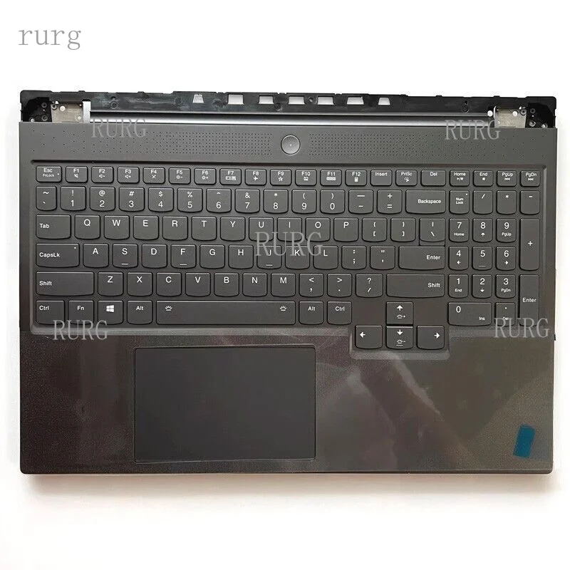R+ New, compatible with Legion 7-16ITHg6 Palmrest upper case, US backlit keyboard, 5CB1D05140, 2021