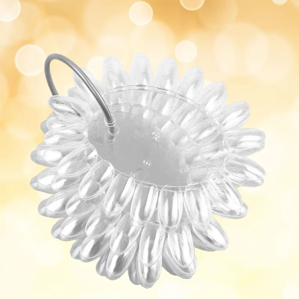 

Transparent Nail Color Card High Quality Long Wearing for Color Distinction Display Easy to Use Attracts Customers in Beauty