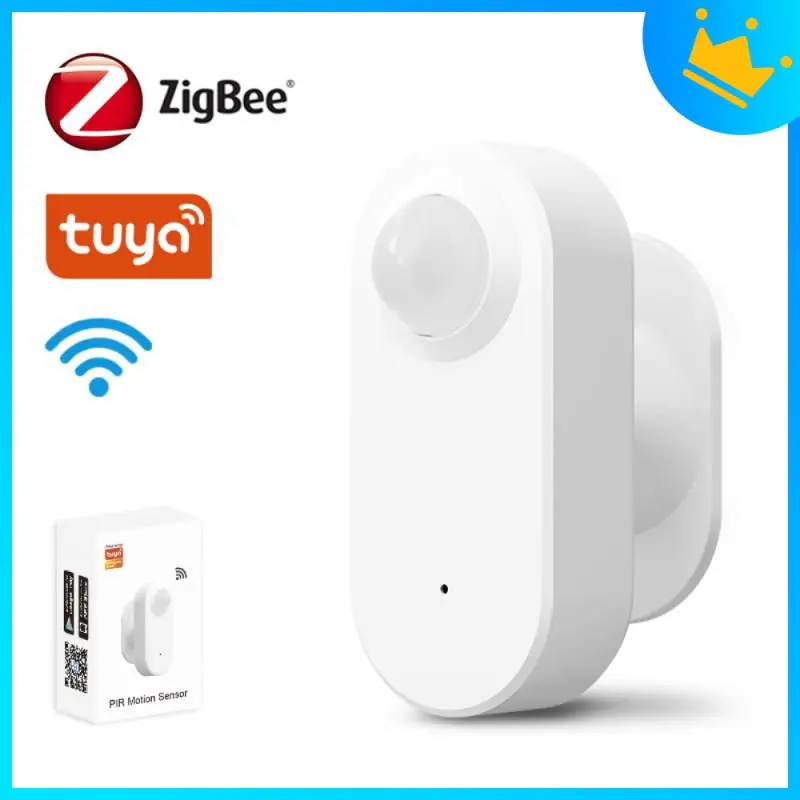 Tuya zigbee/wifi pir sensor de movimento detector infravermelho sem fio segurança alarme contra roubo sensor vida inteligente controle app compatível