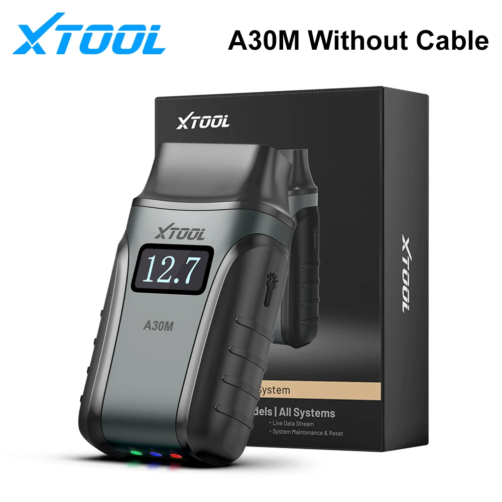 2026 XTOOL A30M V2.0 BT OBD2 Scanner Auto Diagnose Gereedschap met 26 Reset Services, Levenslange Gratis Updates, Bidirectionele Test, Automotive Scanner, OBD 2 Diagnose Tool, Auto Code Lezer, Auto