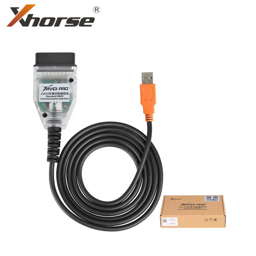 Xhorse XDMVJ0 MVCI PRO J2534 Cable Support D-PDU and J2534