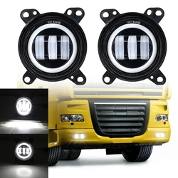 2X Truck Light LED-mistlamp Wit DRL-dagrijverlichting voor DAF XF105
