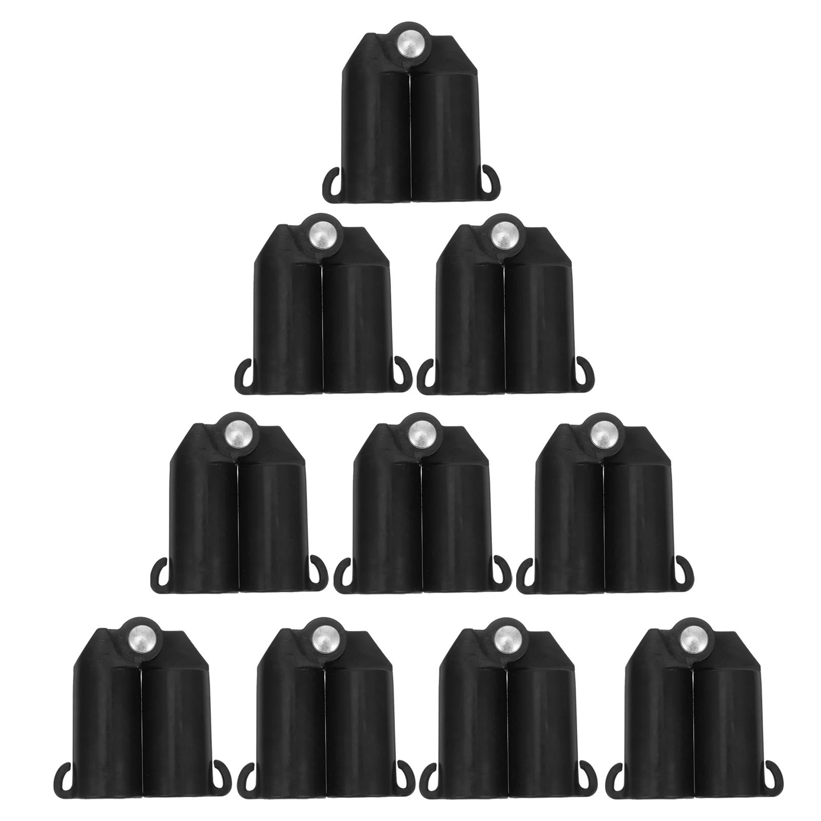 

10Pcs Garden Cross Buckle Clip Adjustable 0-180 Degrees B-Type Connector for Tomato Cucumber Pepper Plants Plastic Trellis