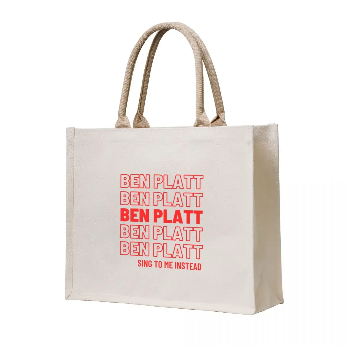 

ben platt Tote Bag Eco bag hand bag ladies shopping reusable shopping