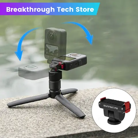 Sunnylife Adjustable Magnetic Mounting Base for DJI Action 5 Pro/4/3/2/OSMO 360/Osmo Nano Adapter Mount Camera Accessories