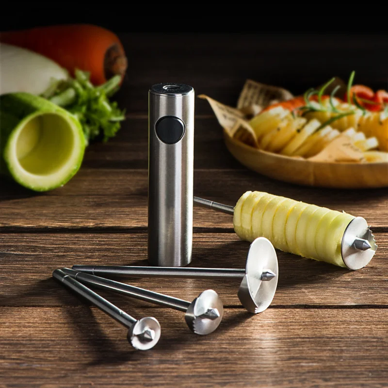 1pc Vegetable corer, stainless steel vegetable corer, hole digger, core pulling tool, vegetable fruit artifact