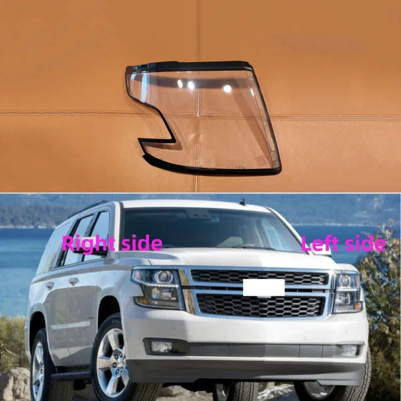 For Chevrolet TAHOE 2015 2016 2017 2018 2019 2020 Car Headlight Shell Headlamp Cover Replace Lamp Shade Headlamp Lens Glass