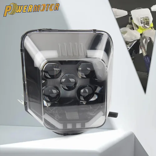 Faro LED para motocicleta Husqvarna para TE FC FE TC 125 300i 250 300 450 701 Enduro Motocross accesorios para faros de moto de cross